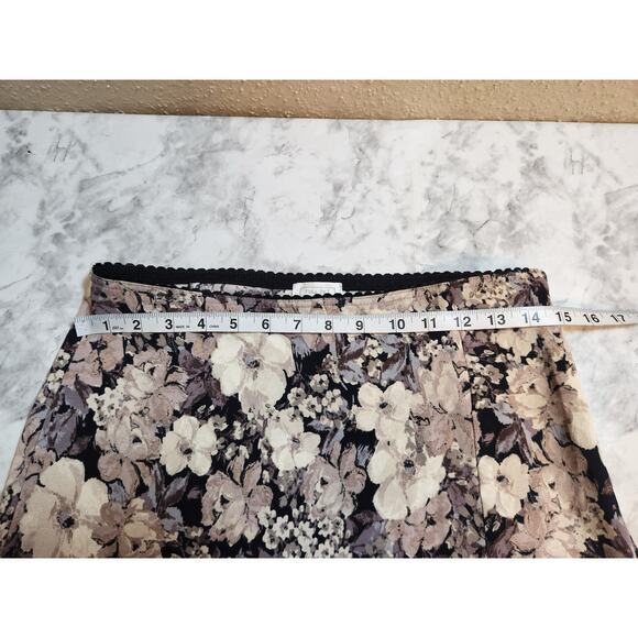 Full Tilt Women's Multicolor Floral Side Slit A-Line Maxi Skirt Size Medium NWT - Picture 4 of 5